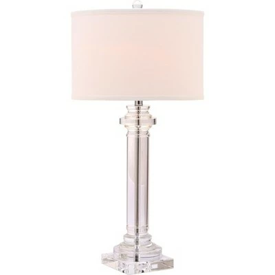 30" Nina Crystal Column Lamp Clear (Includes CFL Light Bulb) - Safavieh 3 30" Nina Crystal Column Lamp Clear (Includes CFL Light Bulb) - Safavieh - Image 3