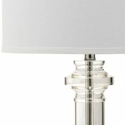 30" Nina Crystal Column Lamp Clear (Includes CFL Light Bulb) - Safavieh 7 30" Nina Crystal Column Lamp Clear (Includes CFL Light Bulb) - Safavieh -Desk Lamps sales shop unnamed file 1036