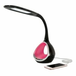 15" Color Changing Desk Lamp Black (Includes LED Light Bulb) - OttLite