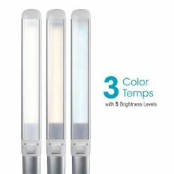 Command Desk Lamp Voice USB (Includes LED Light Bulb) White - OttLite