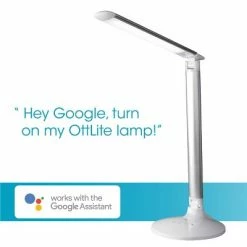 Command Desk Lamp Voice USB (Includes LED Light Bulb) White - OttLite 7 Command Desk Lamp Voice USB (Includes LED Light Bulb) White - OttLite -Desk Lamps sales shop unnamed file 1070