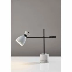 Sadie Desk Lamp White - Adesso