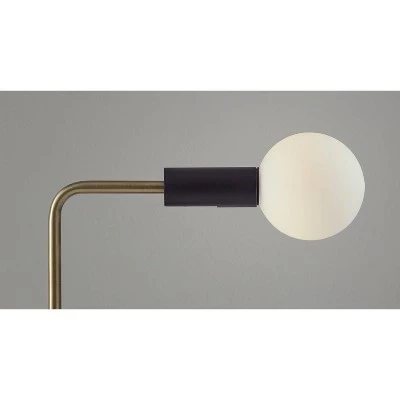 17.5" Windsor Adessocharge Desk Lamp (Includes LED Light Bulb) Matte Black - Adesso 3 17.5" Windsor Adessocharge Desk Lamp (Includes LED Light Bulb) Matte Black - Adesso - Image 3