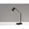 15.5" x 32.5" Colby Desk Lamp (Includes LED Light Bulb) Black - Adesso