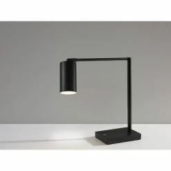 15.5" x 32.5" Colby Desk Lamp (Includes LED Light Bulb) Black - Adesso -Desk Lamps sales shop unnamed file 1104