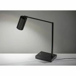 15.5" x 32.5" Colby Desk Lamp (Includes LED Light Bulb) Black - Adesso -Desk Lamps sales shop unnamed file 1106