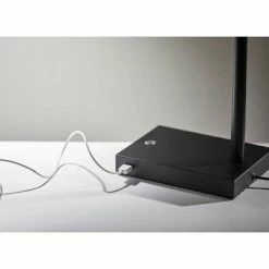15.5" x 32.5" Colby Desk Lamp (Includes LED Light Bulb) Black - Adesso -Desk Lamps sales shop unnamed file 1107