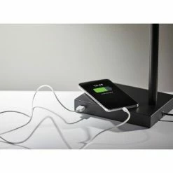 15.5" x 32.5" Colby Desk Lamp (Includes LED Light Bulb) Black - Adesso -Desk Lamps sales shop unnamed file 1109