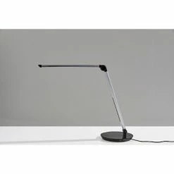 26.5" Rodney Charge Wireless Charging Multi-Function Desk Lamp (Includes LED Light Bulb) Silver - Adesso -Desk Lamps sales shop unnamed file 1123