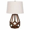 Large Wood Geo Assembled Table Lamp - Threshold™