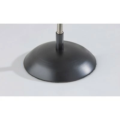Elmhurt Brushed Steel Desk Lamp Black - Adesso 3 Elmhurt Brushed Steel Desk Lamp Black - Adesso - Image 3