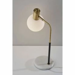 Corbin Desk lamp Antique Brass Black - Adesso 11 Corbin Desk lamp Antique Brass Black - Adesso -Desk Lamps sales shop unnamed file 1196