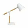 Wooden Pivot Desk Lamp White - Simple Designs