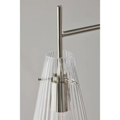 Layla Desk Lamp Brushed Steel - Adesso 3 Layla Desk Lamp Brushed Steel - Adesso - Image 3