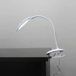 LED Flexi Rounded Clip Light Table Lamp (Includes LED Light Bulb) - Simple Designs Gray 14 LED Flexi Rounded Clip Light Table Lamp (Includes LED Light Bulb) - Simple Designs Gray -Desk Lamps sales shop unnamed file 1254