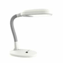 Trademark Global Deluxe Sun Lamp - Desk Silver