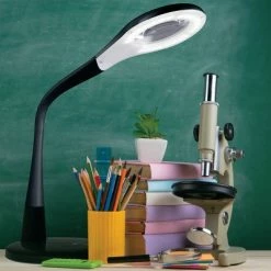 OttLite Flexible Magnifier Desk Lamp (Includes LED Light Bulb) - Prevention -Desk Lamps sales shop unnamed file 1320