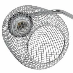 Industrial Mesh Desk Lamp Chrome - Lalia Home -Desk Lamps sales shop unnamed file 1327