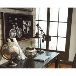 Kylen Desk Lamp Bronze - Signature Design by Ashley -Desk Lamps sales shop unnamed file 1387