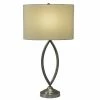27" x 15" Steel Desk Lamp Steel - Decor Therapy
