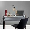 16.5" Morgan Desk Lamp Black (Includes Light Bulb) - Adesso
