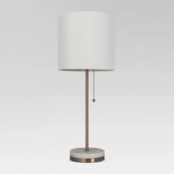 Hayes Marble Base Stick Lamp - Project 62™ Nickel