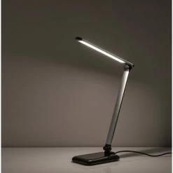 16.25" Lennox Multi-Function Desk Lamp (Includes LED Light Bulb) Black - Adesso -Desk Lamps sales shop unnamed file 1513