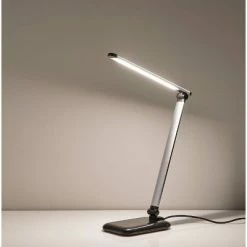 16.25" Lennox Multi-Function Desk Lamp (Includes LED Light Bulb) Black - Adesso -Desk Lamps sales shop unnamed file 1517