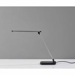 16.25" Lennox Multi-Function Desk Lamp (Includes LED Light Bulb) Black - Adesso -Desk Lamps sales shop unnamed file 1518