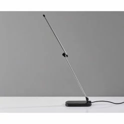 16.25" Lennox Multi-Function Desk Lamp (Includes LED Light Bulb) Black - Adesso -Desk Lamps sales shop unnamed file 1521
