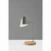 Jude Desk Lamp Brushed Steel Natural - Adesso