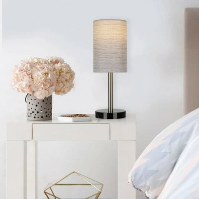 14" Marble Mini Accent Desk Lamp (Includes LED Light Bulb) Black - Cresswell Lighting 6 14" Marble Mini Accent Desk Lamp (Includes LED Light Bulb) Black - Cresswell Lighting - Image 6