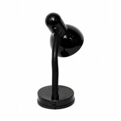 Basic Metal Desk Lamp with Flexible Hose Neck Black - Simple Designs -Desk Lamps sales shop unnamed file 1556