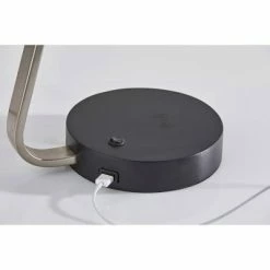 Louie Desk Lamp Silver - Adesso -Desk Lamps sales shop unnamed file 1560