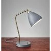 Chelsea Desk Lamp Gray - Adesso