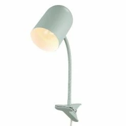 15" Carter Clip-Arm Desk Lamp with Adjustable Gooseneck - Globe Electric Matte Teal -Desk Lamps sales shop unnamed file 1601