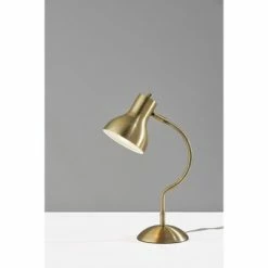 Elmhurt Desk Lamp Antique Brass - Adesso