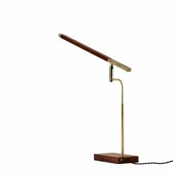 LED Barrett Desk Lamp Walnut/Brass (Includes LED Light Bulb) - Adesso 13 LED Barrett Desk Lamp Walnut/Brass (Includes LED Light Bulb) - Adesso -Desk Lamps sales shop unnamed file 1672