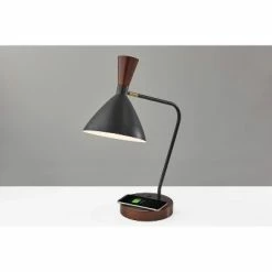 Arlo Wireless Charging Desk Lamp Black - Adesso -Desk Lamps sales shop unnamed file 1675