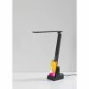 Cody LED Wireless Charging Desk Lamp with Smart Switch (Includes LED Light Bulb) Matte Black - Adesso
