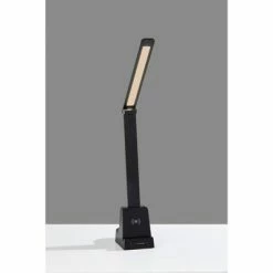 Cody LED Wireless Charging Desk Lamp with Smart Switch (Includes LED Light Bulb) Matte Black - Adesso -Desk Lamps sales shop unnamed file 1708