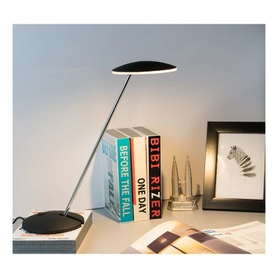 14.5" Modern Metal Pendulum Table/Desk/Study Lamp (Includes LED Light Bulb) Black/Silver - Ore International 1 14.5" Modern Metal Pendulum Table/Desk/Study Lamp (Includes LED Light Bulb) Black/Silver - Ore International