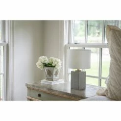 17" Rance Table Lamp Concrete - Decor Therapy 16 17" Rance Table Lamp Concrete - Decor Therapy -Desk Lamps sales shop unnamed file 1755