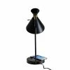 19" Wireless Charging Table Lamp Matte Black - Adesso