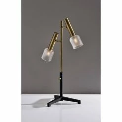 Melvin LED Table Lamp Antique Brass (Includes LED Light Bulb) Black - Adesso 9 Melvin LED Table Lamp Antique Brass (Includes LED Light Bulb) Black - Adesso -Desk Lamps sales shop unnamed file 1805