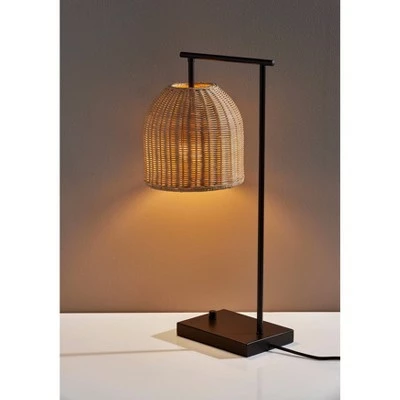 Bahama Table Lamp Dark Bronze - Adesso 5 Bahama Table Lamp Dark Bronze - Adesso - Image 5