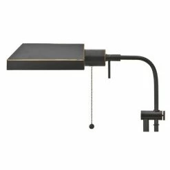22" x 26" Adjustable Metal Pharmacy Table Lamp Dark Bronze - Cal Lighting