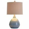 Ceramic Table Lamp Blue - StyleCraft