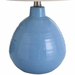 Ceramic Table Lamp Blue - StyleCraft -Desk Lamps sales shop unnamed file 1849