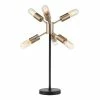 23" Spark Table Lamp Black/Antique Brass - LumiSource